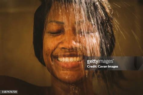 ebony shower|546 Black Woman In Bathroom Shower .